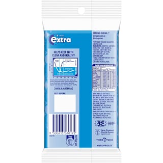 Extra Peppermint Chewing Gum Sugar Free