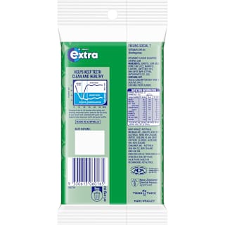 Extra Spearmint Chewing Gum Sugar Free