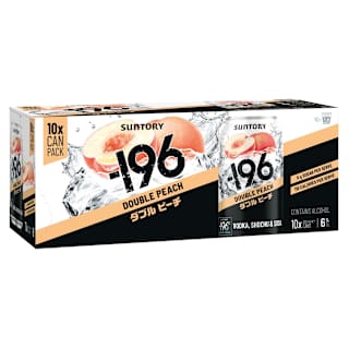 Suntory -196 Double Peach Can 330mL