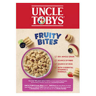 Uncle Tobys Cereal Fruity Bites Wildberry