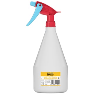 Black & Gold Spray Bottle 1L
