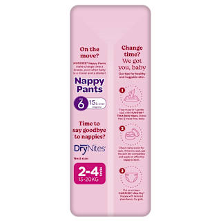Huggies Ultra Dry Nappies Girl Size 6 (16kg+)