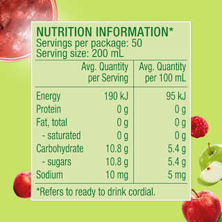 Golden Circle Apple Raspberry Cordial