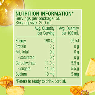 Golden Circle Pine Mango Passion Cordial