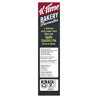 Kellogg's K-Time Bakery Favorites Twists Apple & Custard