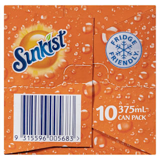 Sunkist Orange Multipack Cans
