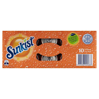 Sunkist Orange Multipack Cans