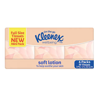 Kleenex Facial Tissue Soft Lotion Bundle Pack