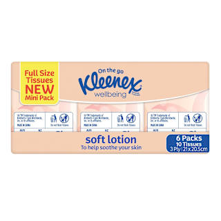 Kleenex Facial Tissue Soft Lotion Bundle Pack