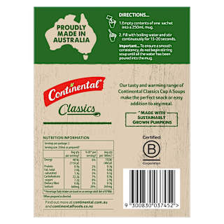 Continental Cup A Soup Homestyle Pumpkin