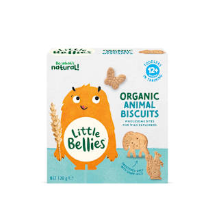 Little Bellies Organic Animal Biscuits