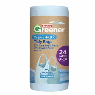 Multix Greener Ocean Plastic Tidy Bags Large