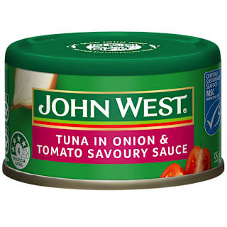 John West Tuna Tempters Onion & Tomato Sauce