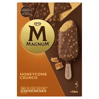 Magnum Ice Cream Honeycomb Crunch Dessert Sticks