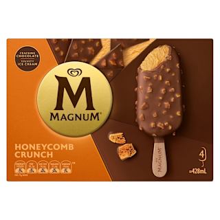 Magnum Ice Cream Honeycomb Crunch Dessert Sticks