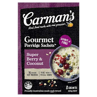 Carmans Porridge Super Berry