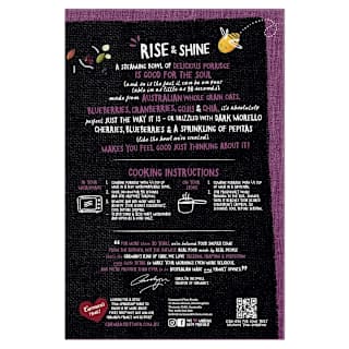 Carmans Porridge Super Berry