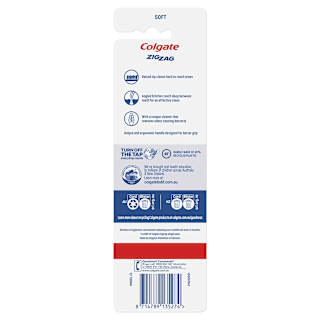 Colgate Zig Zag Deep Interdental Clean Toothbrush Soft