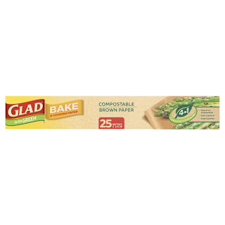 Glad Compostable Bake & Cook Paper 25m