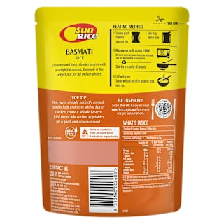 SunRice Basmati Rice Pouch