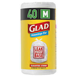 Glad Kitchen Tidy Bag Wavetop Medium