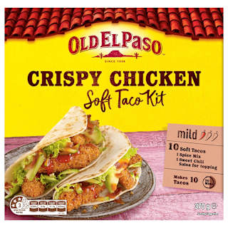 Old El Paso Mild Crispy Chicken Soft Taco Kit