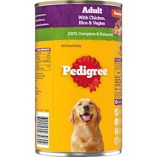 Pedigree Wet Dog Food Chicken, Rice & Vegies Homestyle 1.2kg Can