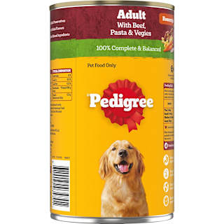 Pedigree Homestyle With Beef Pasta & Veggies Wet Dog Food Can