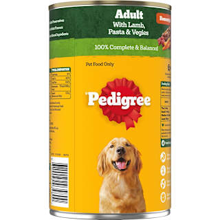 Pedigree Wet Dog Food Lamb, Pasta & Veggies Homestyle
