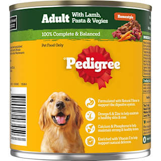 Pedigree Homestyle With Lamb Pasta & Veggies Wet Dog Food Can