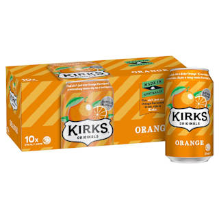 Kirks Orange Multipack Cans