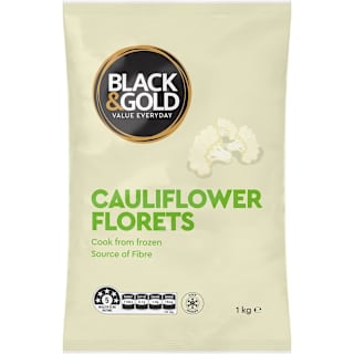 Black & Gold Cauliflower