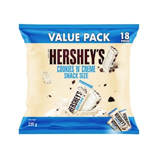 Hershey's Chocolate Cookies And Cream Share Bag