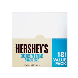 Hershey's Chocolate Cookies And Cream Share Bag