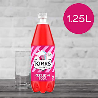 Kirks Creaming Soda Bottle Soft Drink Bottle 