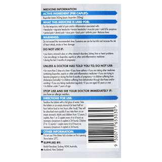 Nurofen Quickzorb Ibuprofen Lysine 342mg