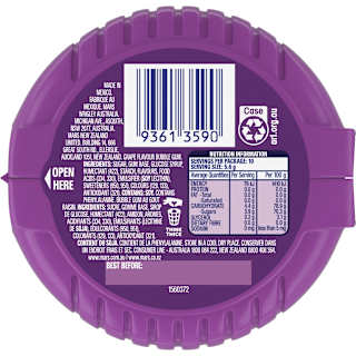 Hubba Bubba Groovy Grape Bubble Gum Tape