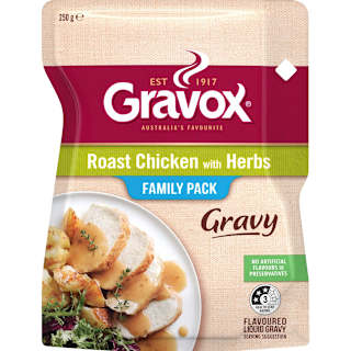 Gravox Roast Chicken with Herbs Liquid Gravy Pouch Family Pack