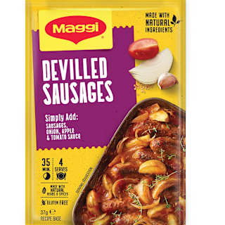 Maggi Devilled Sausages Recipe Base