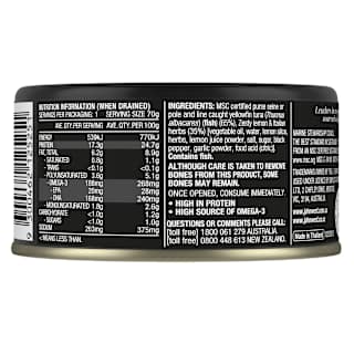 John West Deli Tuna Zesty Lemon & Italian Herb