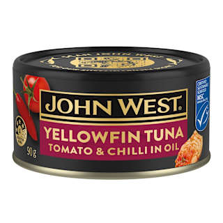 John West Deli Tuna Cherry Tomato & Chilli Infused Oil
