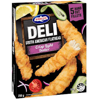 Birds Eye Deli Seasonal Catch Flathead In Light Batter