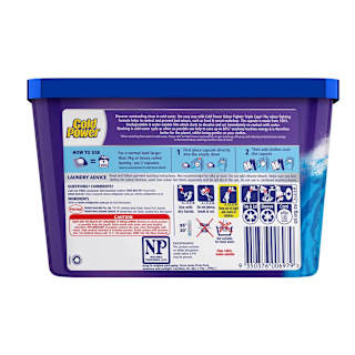 Cold Power Odour Fighter Laundry Triple Capsules