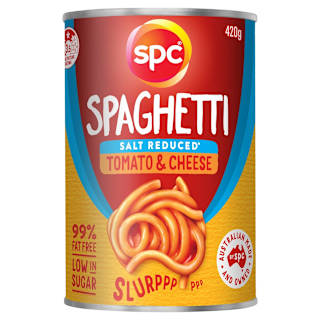 SPC Spaghetti Salt Reduced Tomato & Cheese