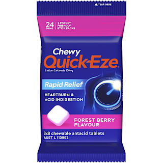 Quick-Eze Antacids Forest Berry
