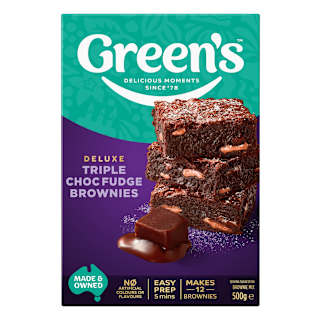 Green's Triple Chocolate Fudge Brownie Mix