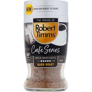 Robert Timms Cafe Series Instant Freeze Dried Coffee Dark