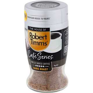 Robert Timms Cafe Series Instant Freeze Dried Coffee Dark