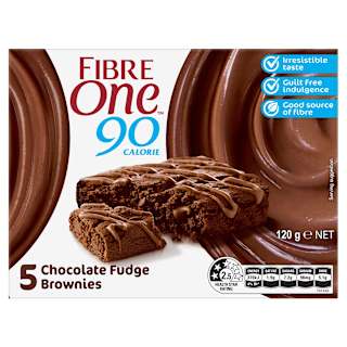 Fibre One Chocolate Fudge Brownies