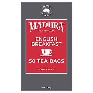 Madura English Breakfast Tea Bags